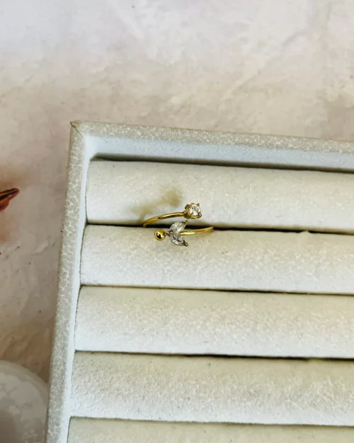 Fish Tail Adjustable Ring