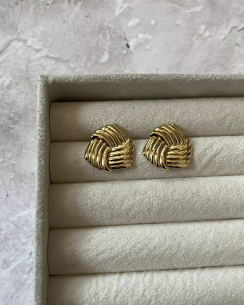 Modern Knot Earring