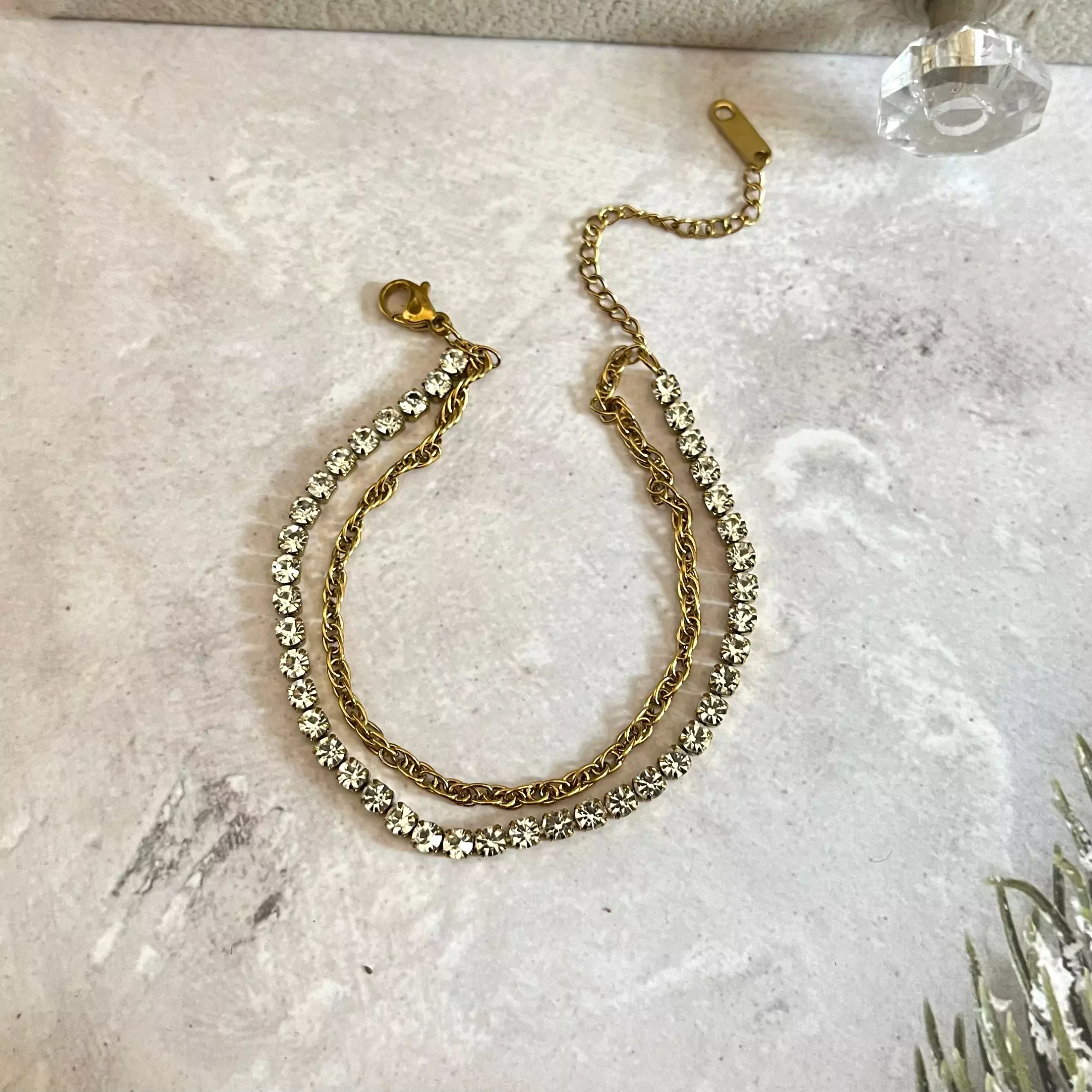 Sparkle Luxe Layered Bracelet 1