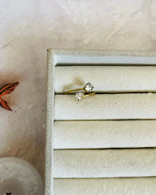 You and Me Adjustable Ring